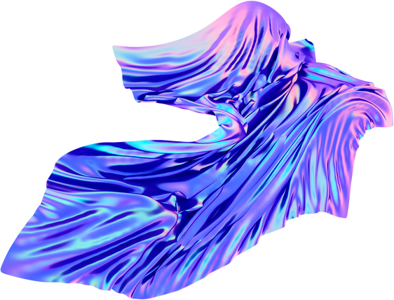 3D Gradients Oversaturated Rainbow Color